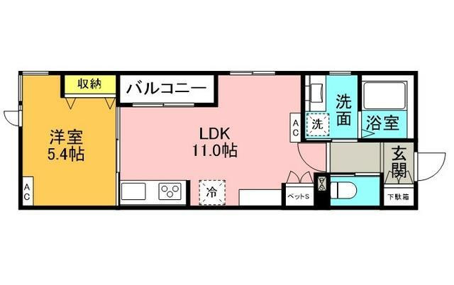 Komazawa Kouen terraceの間取り