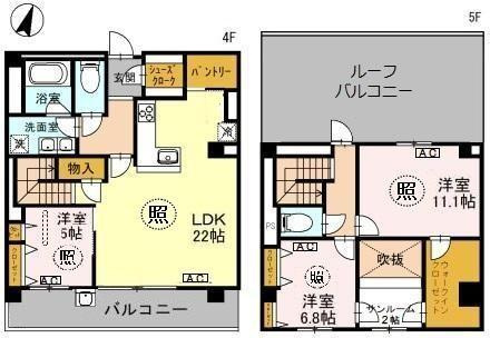 シー・クリサンス西岡本の間取り