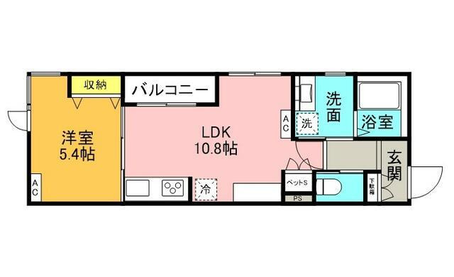 Komazawa Kouen terraceの間取り