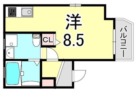 EXSONIAFIVEの間取り