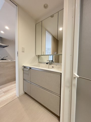 S-RESIDENCE愛宕SOUTHの独立洗面台