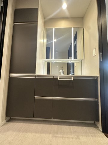 S-RESIDENCE愛宕SOUTHの独立洗面台