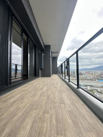 S-RESIDENCE愛宕SOUTHのバルコニー