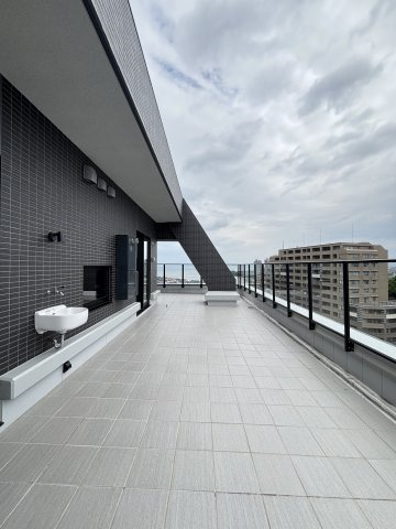 S-RESIDENCE愛宕SOUTHのバルコニー