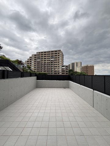 S-RESIDENCE愛宕SOUTHのバルコニー