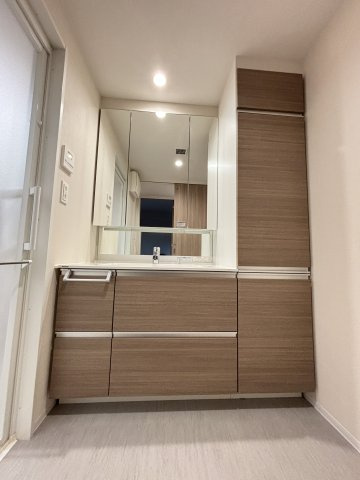 S-RESIDENCE愛宕SOUTHの洗面所
