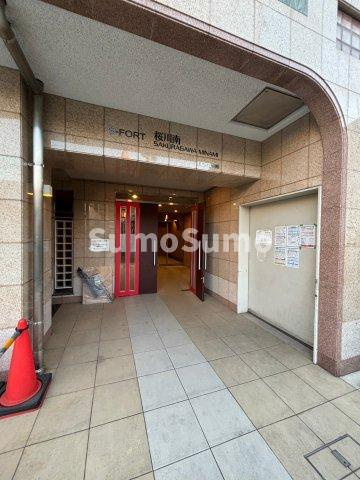 S-FORT桜川南のエントランス