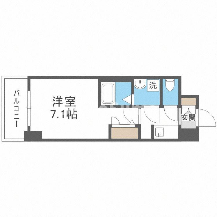 S-RESIDENCE大阪九条Northの間取り