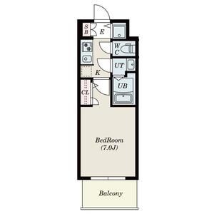 S-RESIDENCE大阪九条Northの間取り