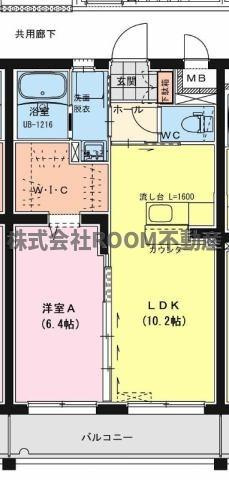 オーシャンハイツ参番館の間取り