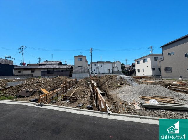 川西市見野　第5期　新築一戸建ての外観|現在建築中！落ち着いた街並みで新生活を始めることが出来そう！周辺の物件も併せてご紹介させて頂きます！