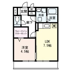 【間取り】 | セジュールA&M | 間取り図です。