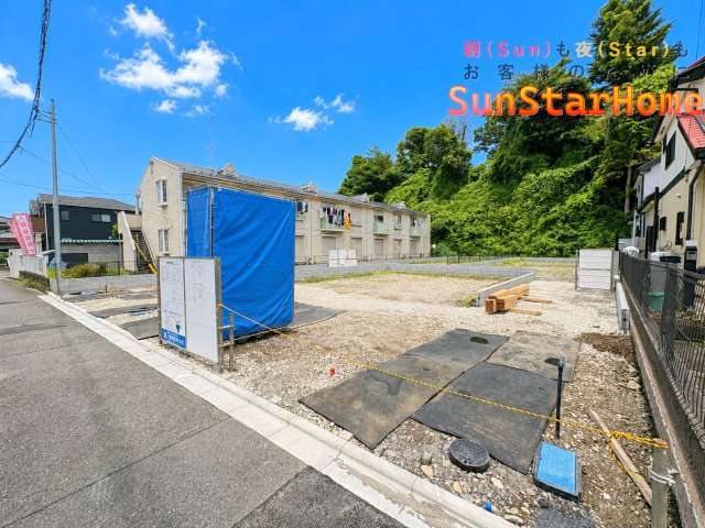 【サンスターホーム】福生市福生　高性能住宅新築1号棟の外観