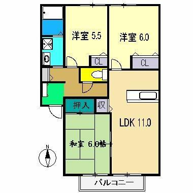 パークハウス　Ａ棟の間取り| 