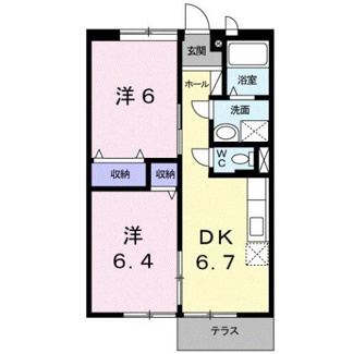 【間取り】 | セレニティーＦＵＪＩＴＡ　Ⅱ