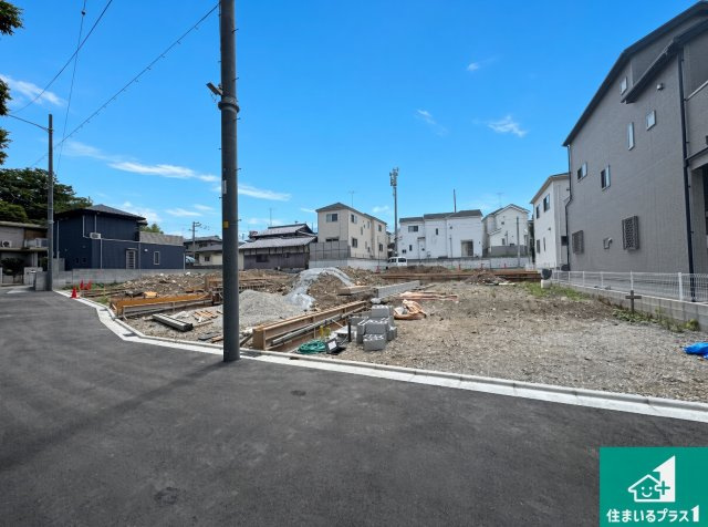 川西市見野　第5期　新築一戸建ての外観|現在の進捗状況です！順調に作業進行中、完成が待ち遠しいです！詳細の間取り等、お気軽にお問い合わせください！