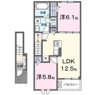 【間取り】 | セレーノ・Ⅱ