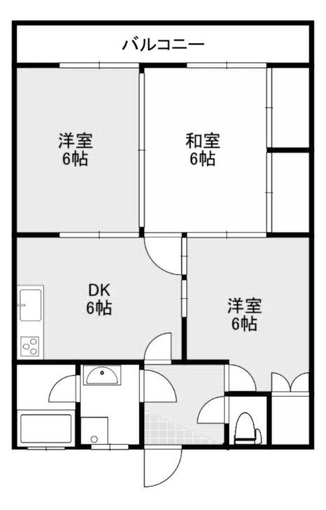 レジデンス竪林の間取り