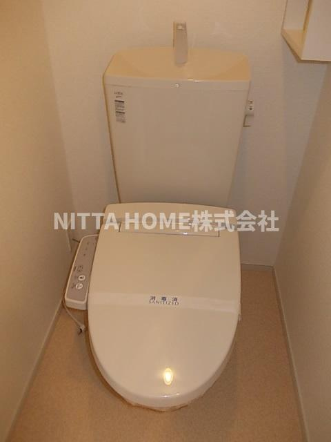 福知山市土師新町２丁目のアパートのトイレ|嬉しいウォシュレット付き◆