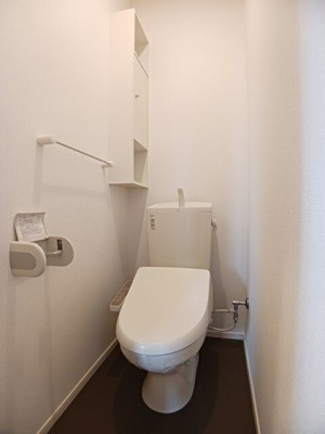 【トイレ】 | ベルファミーユ　Ⅱ | ゆったりとした空間のトイレです