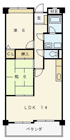 シークハイムの間取り
