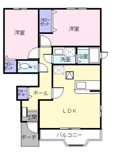 【間取り】 | ヴィーダフェリスⅤ