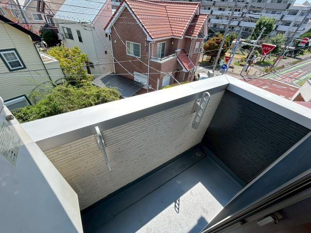ＣＢ東宮原リーザのバルコニー
