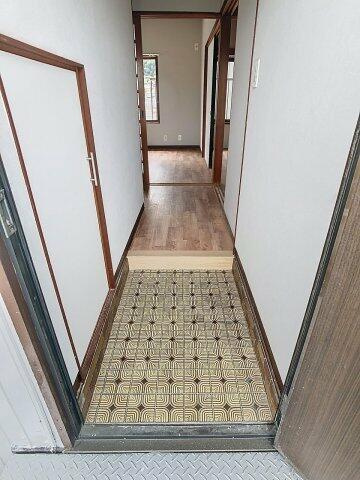 貸家（朝倉甲）Ｋ邸の玄関|2025年5月撮影分 