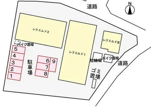 レクエルド　Ⅰの区画図