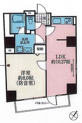 白山レジデンスの間取り