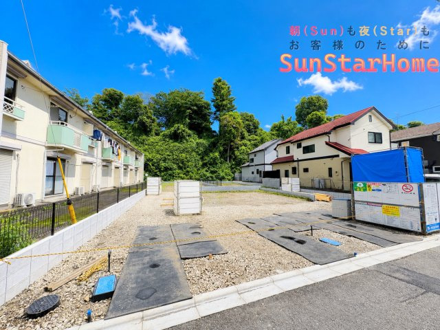 【サンスターホーム】福生市福生　高性能住宅新築2号棟の外観