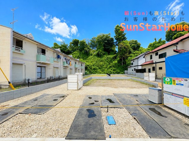 【サンスターホーム】福生市福生　高性能住宅新築2号棟の外観