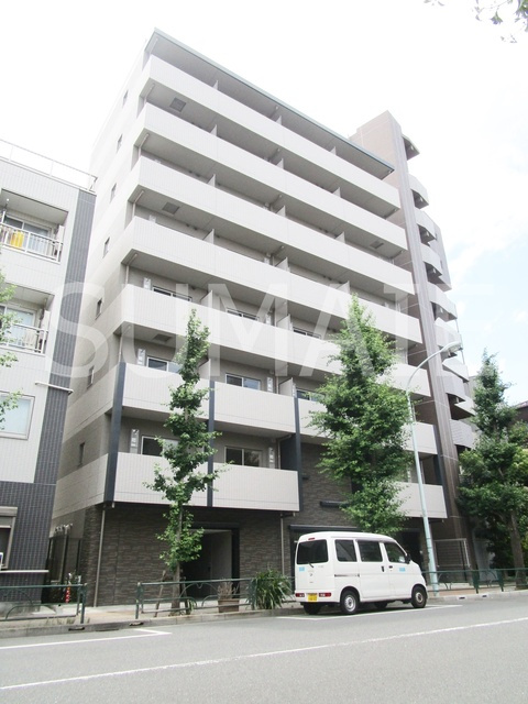 アルテシモテーレの外観|8階建鉄骨コンクリート造☆