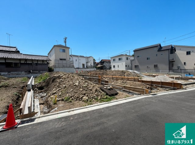 川西市見野　第5期　新築一戸建ての外観|現在の進捗状況です！順調に作業進行中、完成が待ち遠しいです！詳細の間取り等、お気軽にお問い合わせください！