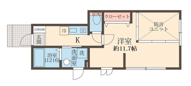 【間取り】ベル　レゾナンス