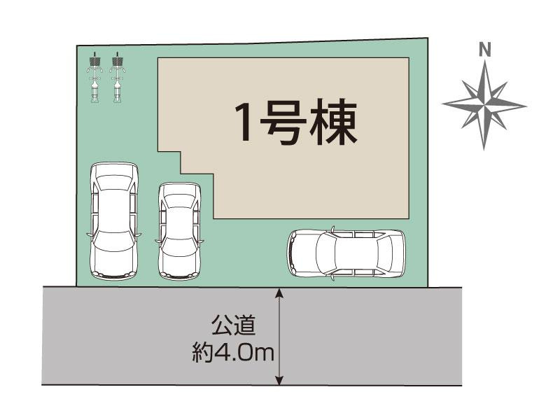 ブルーミングガーデン宇都宮市泉が丘7丁目2期の区画図