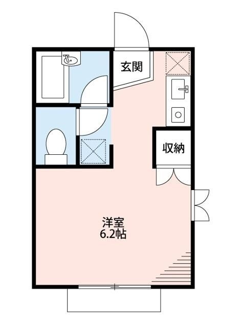 ベルコーポ明石の間取り