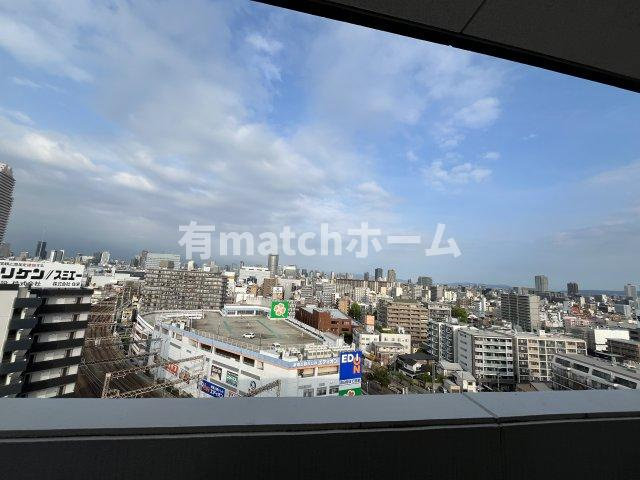 セレニテ京橋クレアの展望|(参考)同マンション反転間取り他部屋の写真