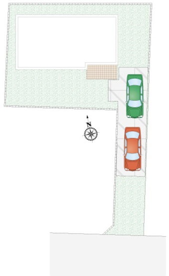 【区画図】 | 北本市本町４丁目　新築戸建　全8棟　2号棟