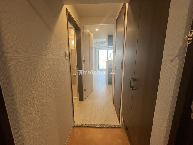 Luxe玉造南の玄関