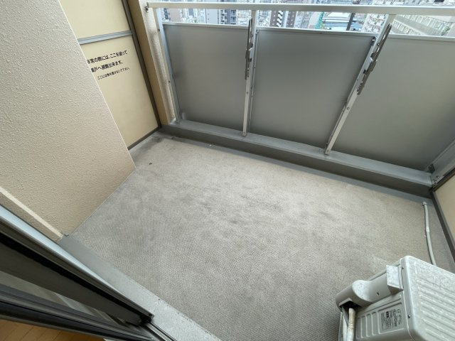 ルクレ阿波座レジデンス　仲介手数料無料のバルコニー