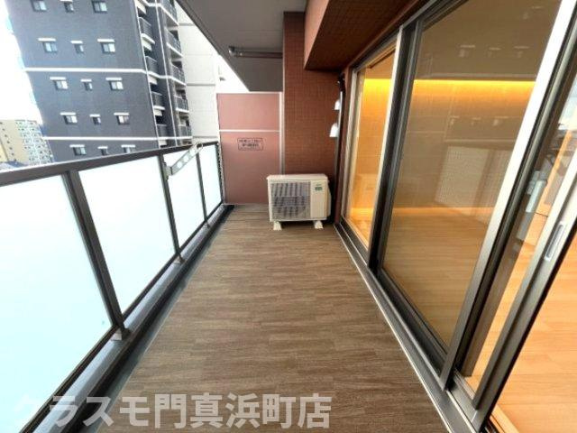 プレジオ森之宮のバルコニー