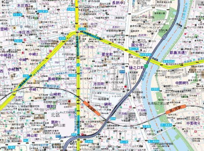【地図】 | エスリードレジデンス　ザ・グラン梅田イースト
