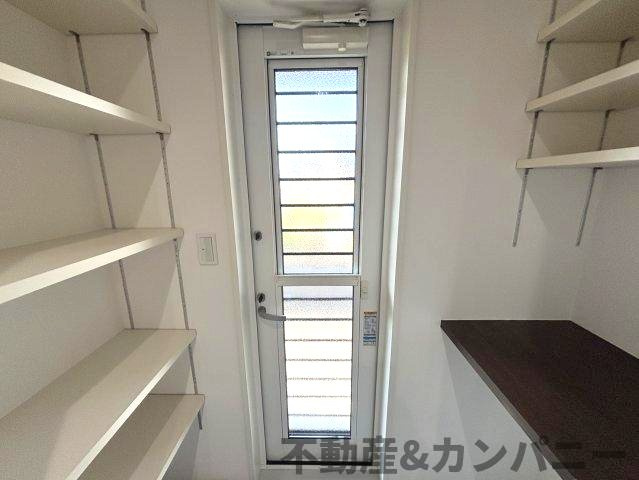 堀江町の中古戸建のその他|勝手口です