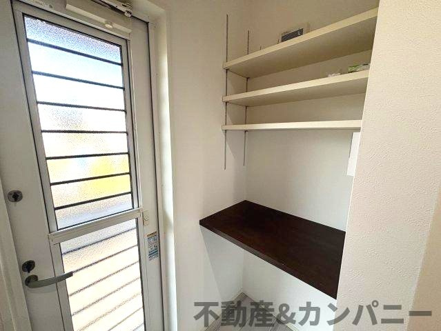 堀江町の中古戸建の収納|専用の収納スペースです