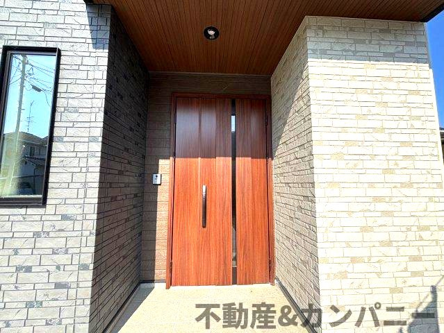 堀江町の中古戸建の玄関|毎日通る玄関はこちらです