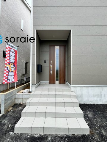 日高市中鹿山第7　全10棟　新築戸建　クレイドルガーデンの玄関|9/1撮影