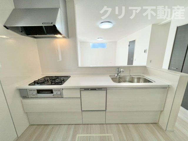 【キッチン】 | 8/21値下げ☆吉岡町大久保新築１号棟　パントリー大容量！