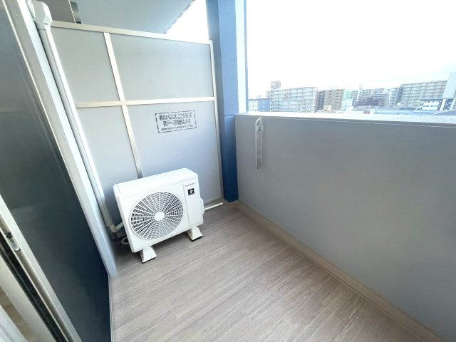 セイワパレス深江橋駅前のバルコニー