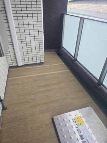 THEパームス熊野前のバルコニー